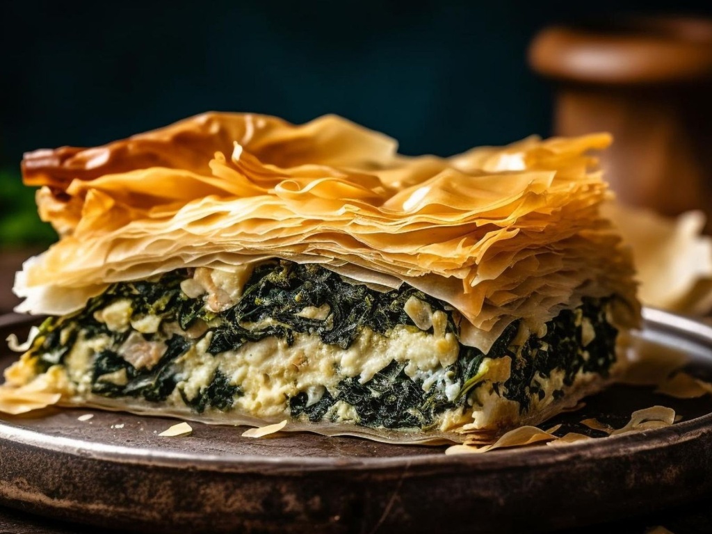 Spanakopitta (Greek Style)